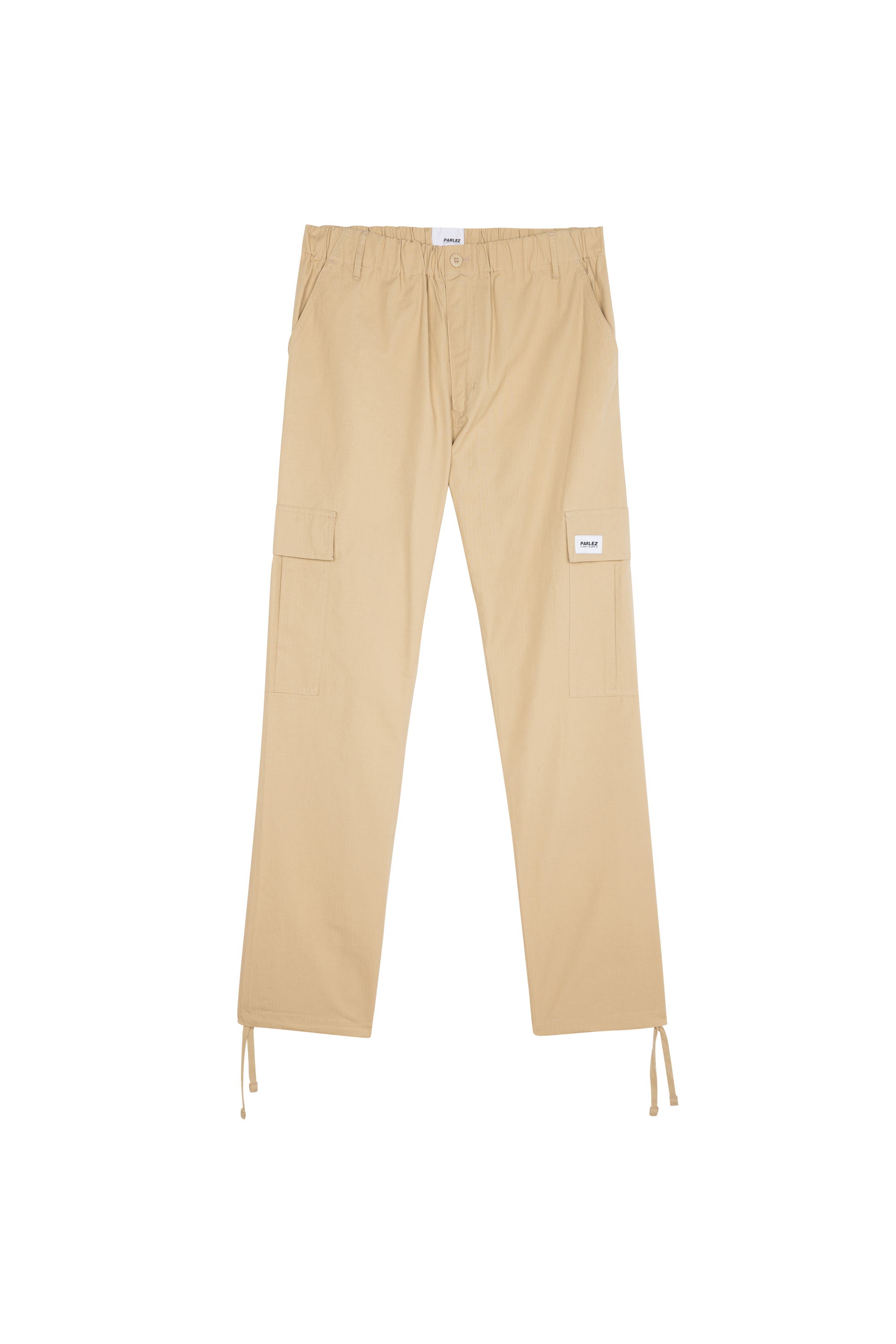 PARLEZ Cargo Gilbert Ripstop Cargo Pants Sand Beige