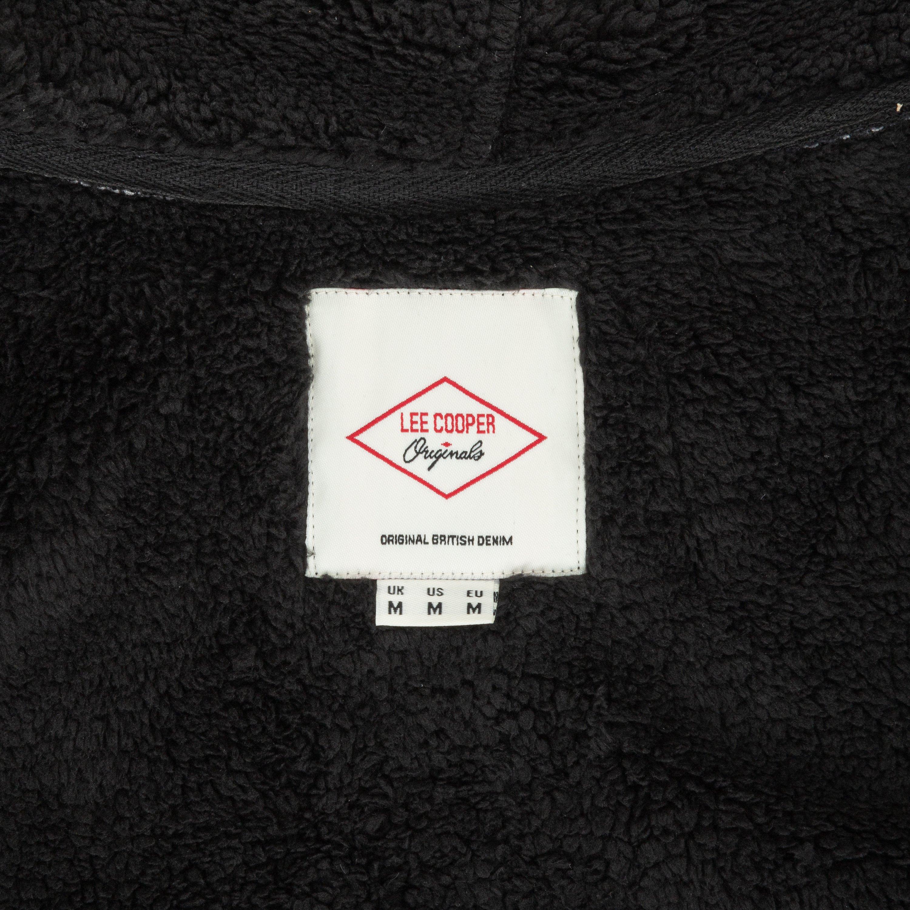 Lee Cooper Zip Mens Sherpa Jacket