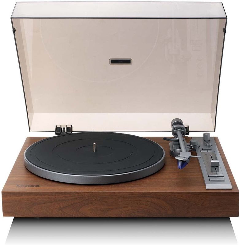 LENCO LBT-515WD - Platenspeler met Bluetooth, direct drive en Ortofon 2M Blue cartridge
