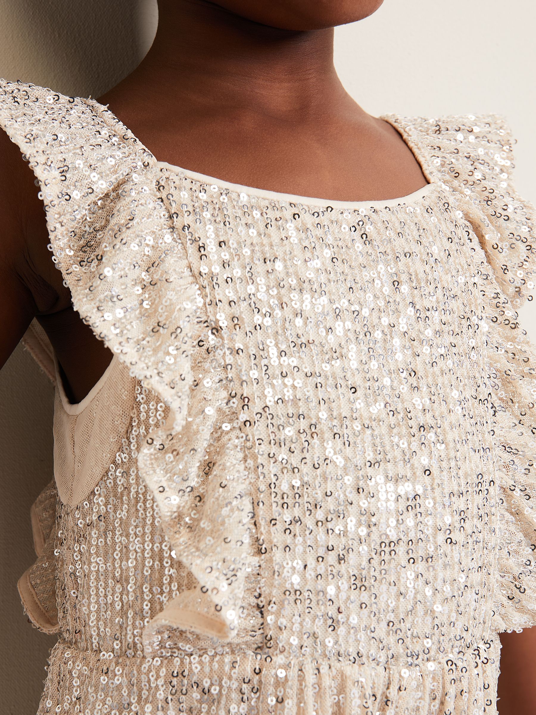 Phase Eight Evie jumpsuit met pailletten