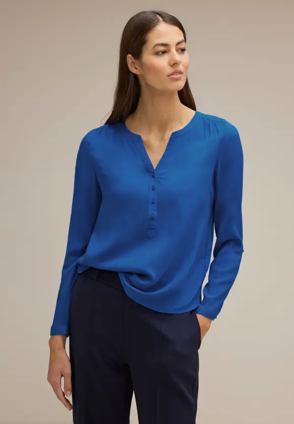 Bluse im Tunikastyle - fresh intense gentle blue