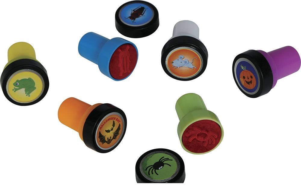 Halloween Stempelset 4cm 6st