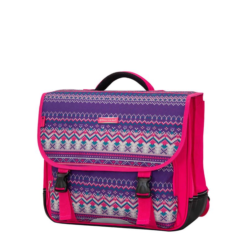 Cartable scolaire Geo color girly 38 cm Rose