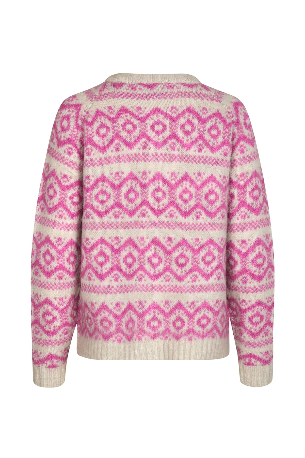 Lollys Laundry Novall Cardigan Ls 98 neon pink