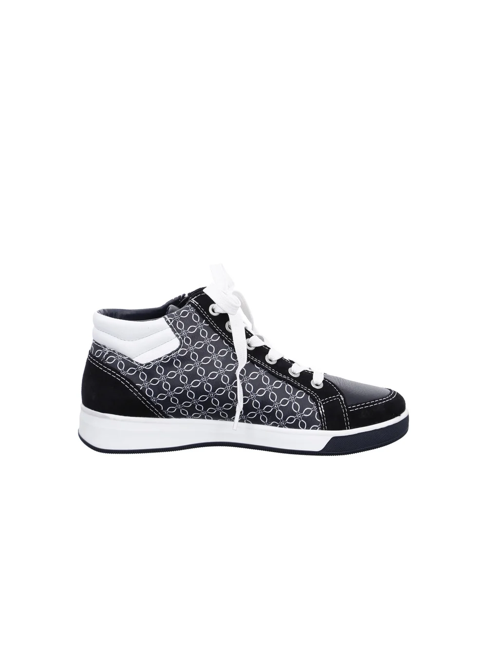 Hightop Sneaker Rom blau weiß