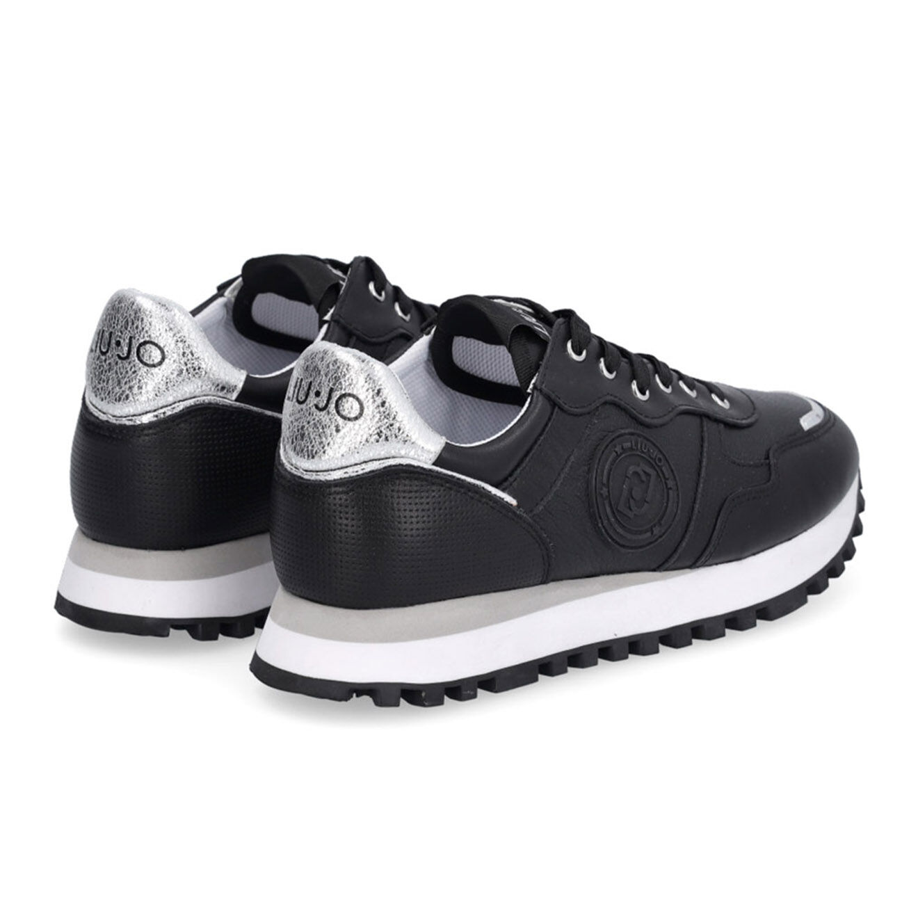 Liu-Jo Sneakers en Cuir Apolline noires