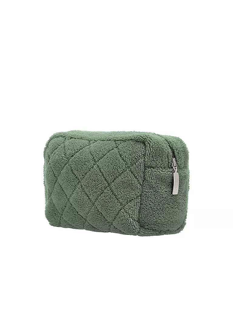 VOSSEN Kosmetiktasche 11tlg. BEAUTY BAG Detox Green dunkelgrün