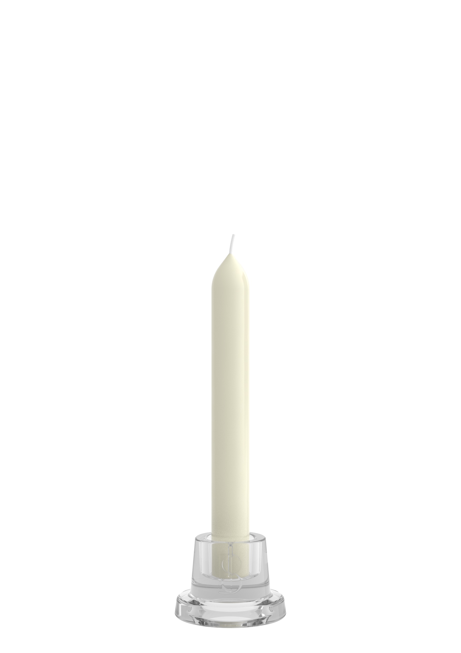 Bolsius Glazen Tafelkaars Houder 40/58 Transparant (1 stuk)