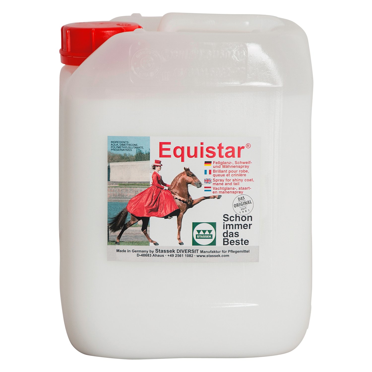 STASSEK Equistar Mähnenspray  - 5 L