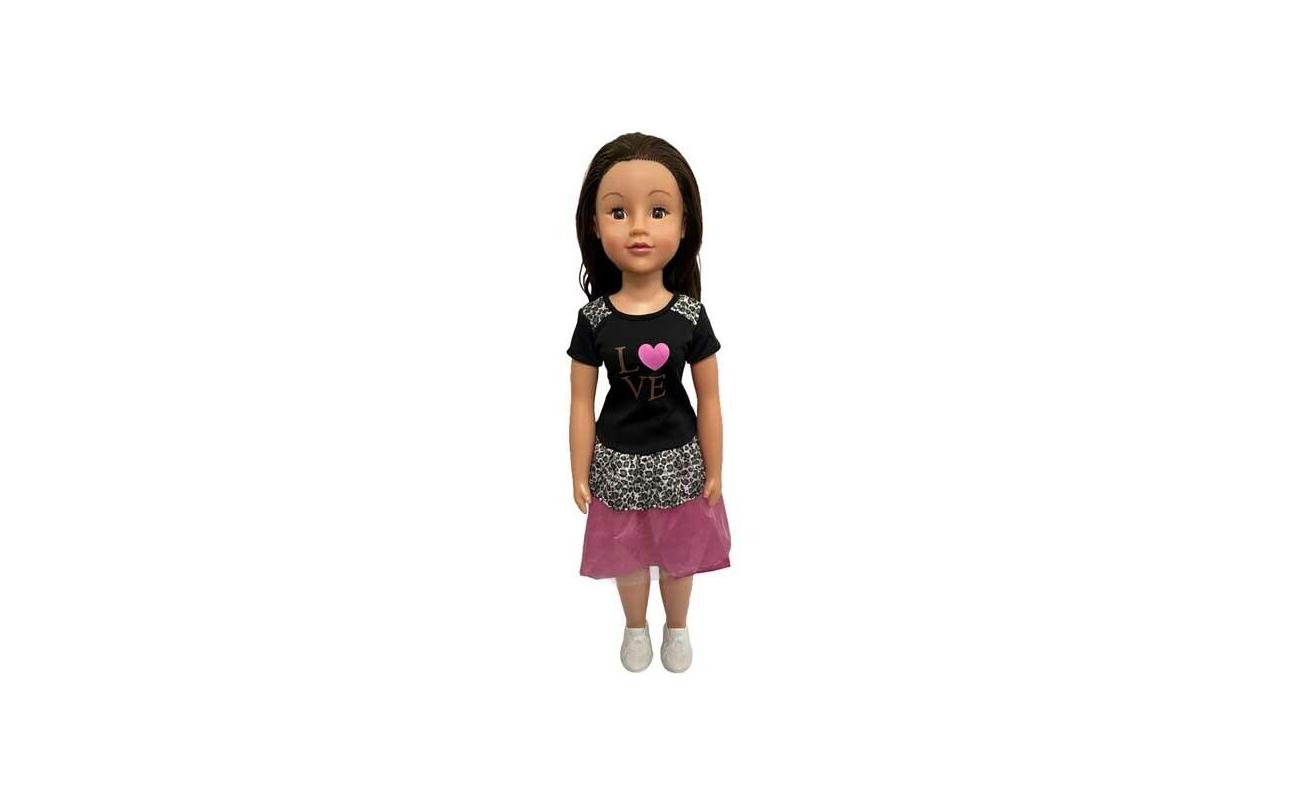 Whispy Walker pop 81cm in LOVE tijgerprint