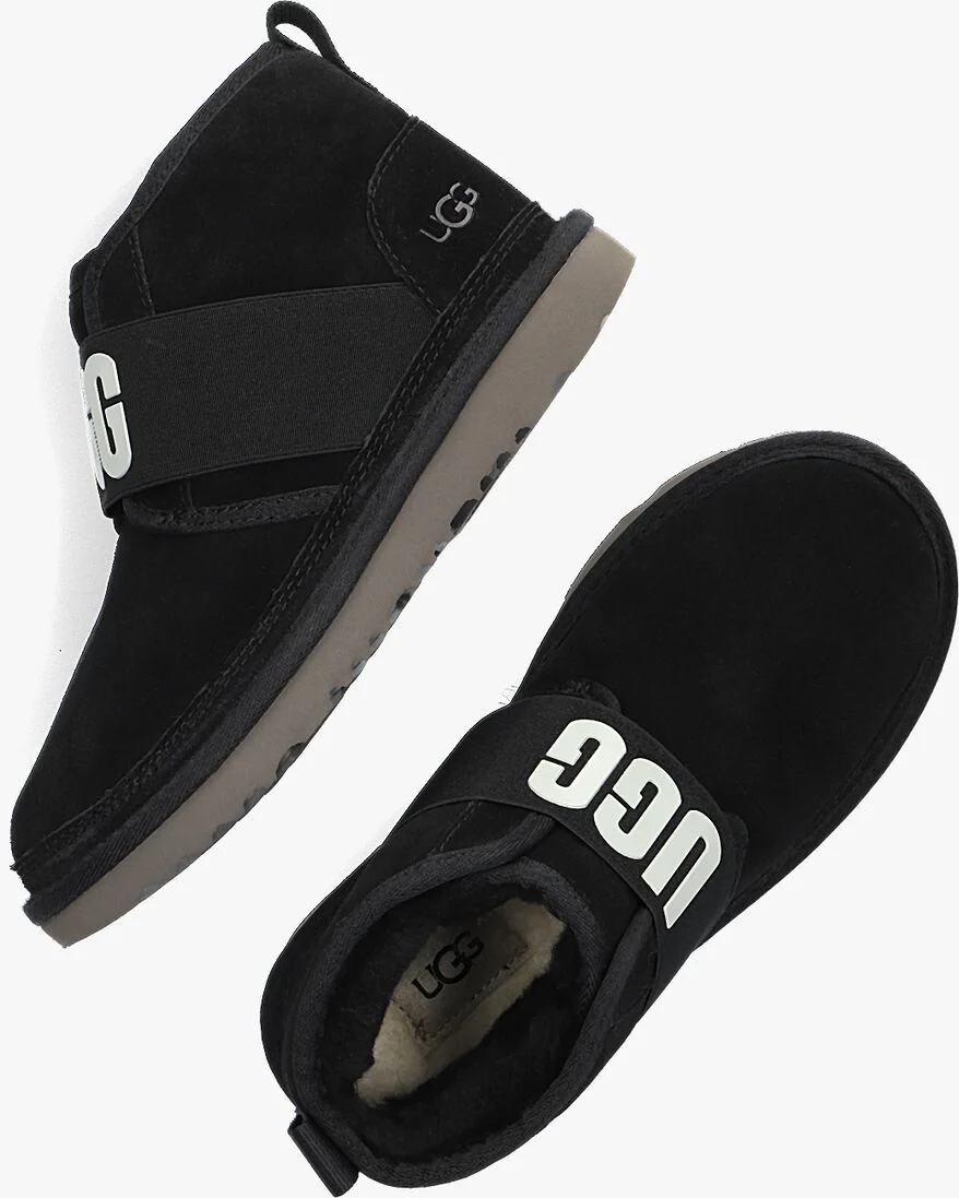 UGG zwarte ugg vachtlaarzen neumel ii grapic