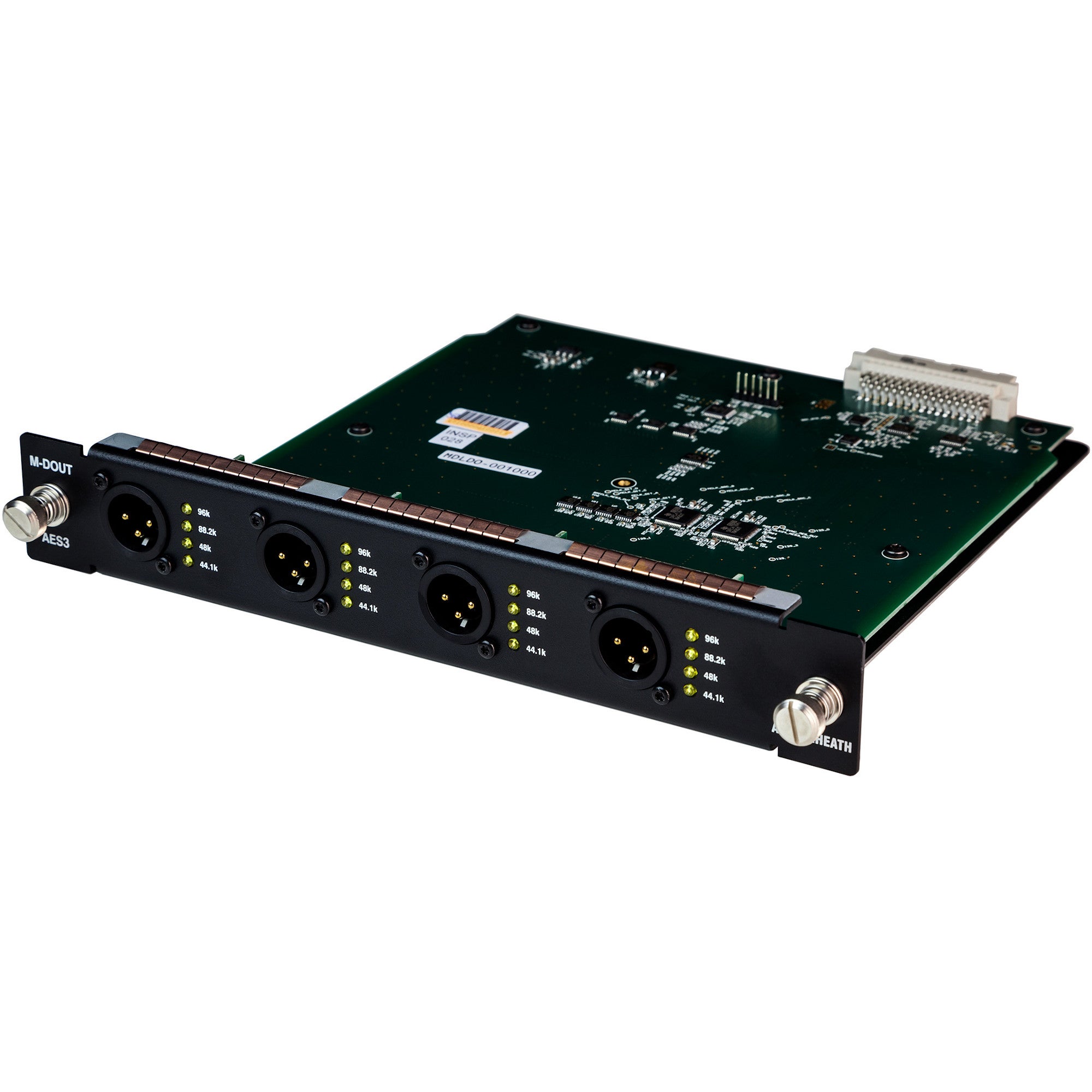 Allen & Heath M-DIN 4 x AES3 input DX 32 module voor dLive, Avantis AHM & SQ
