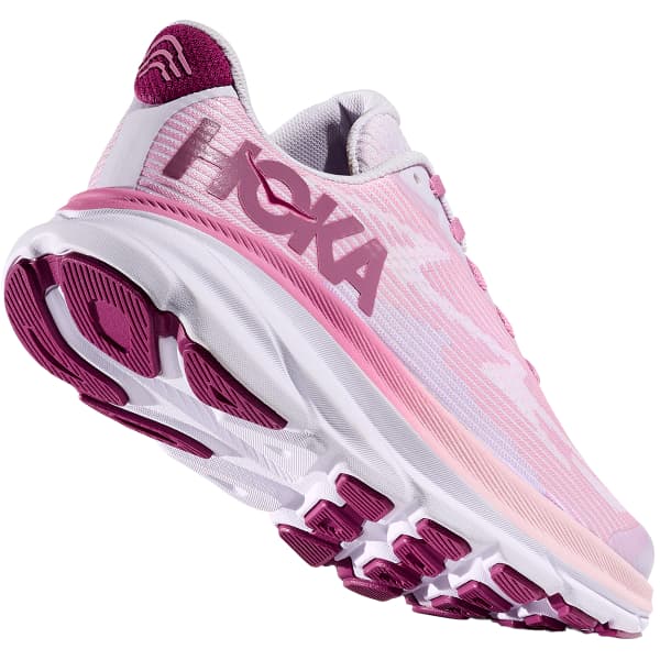 Chaussure running HOKA ONE ONE CLIFTON 9 YOUTH STARLIGHT STARLIGHT GLOW / WILDFLOWER