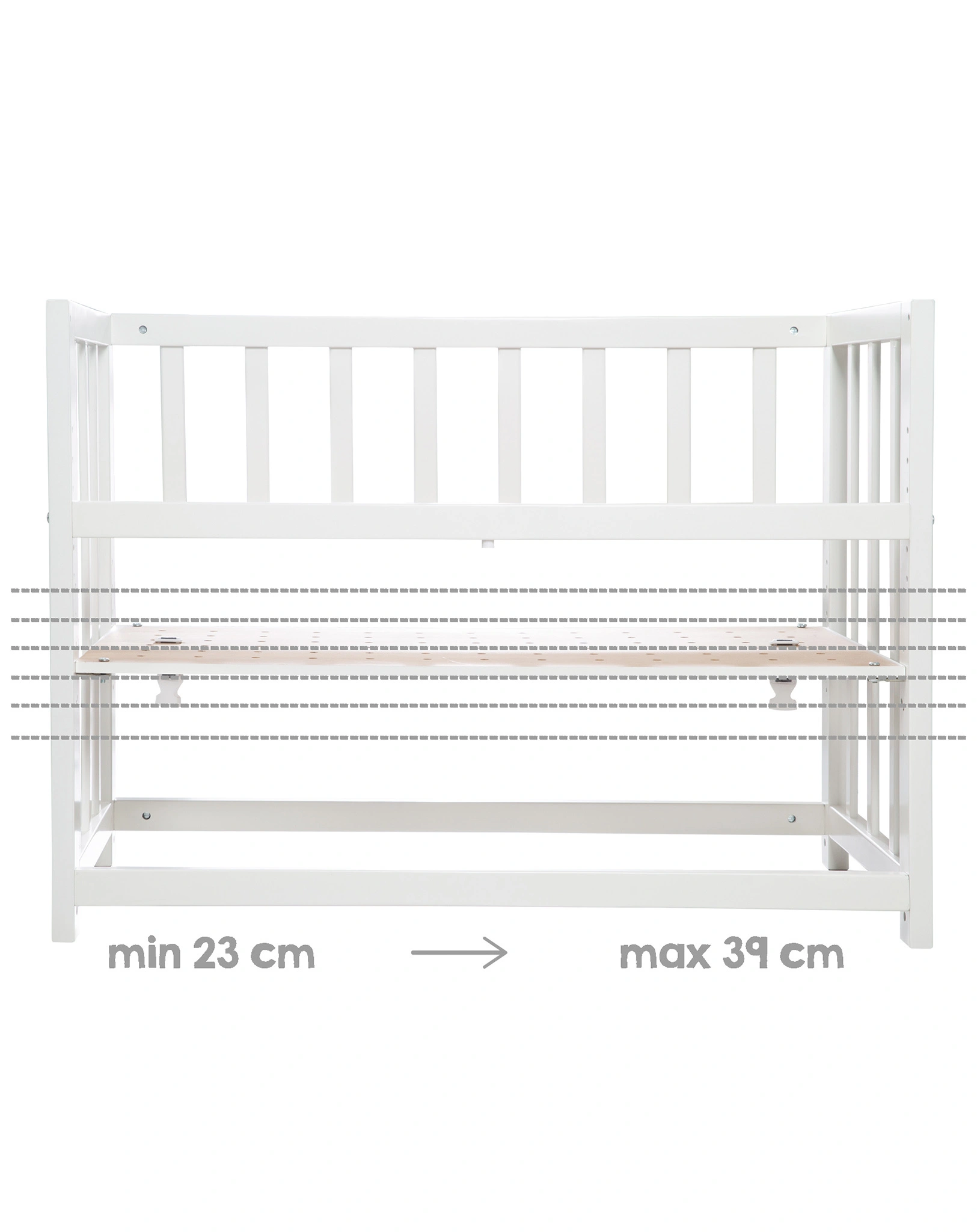 Beistellbett INDIBÄR 4in1 75 x 95 cm