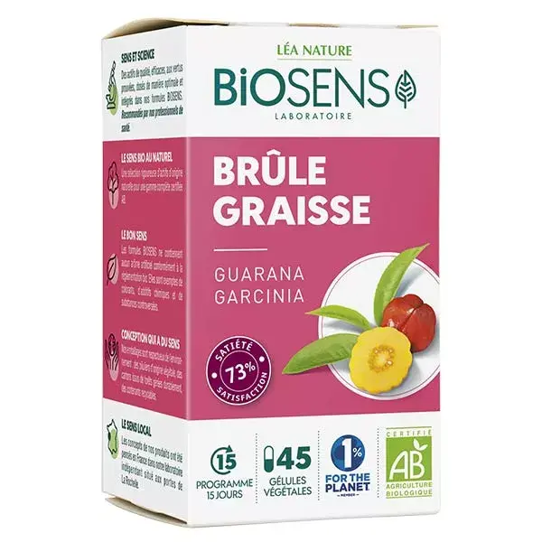 Biosens Organic Fat Burner 45 Cápsulas Vegetais
