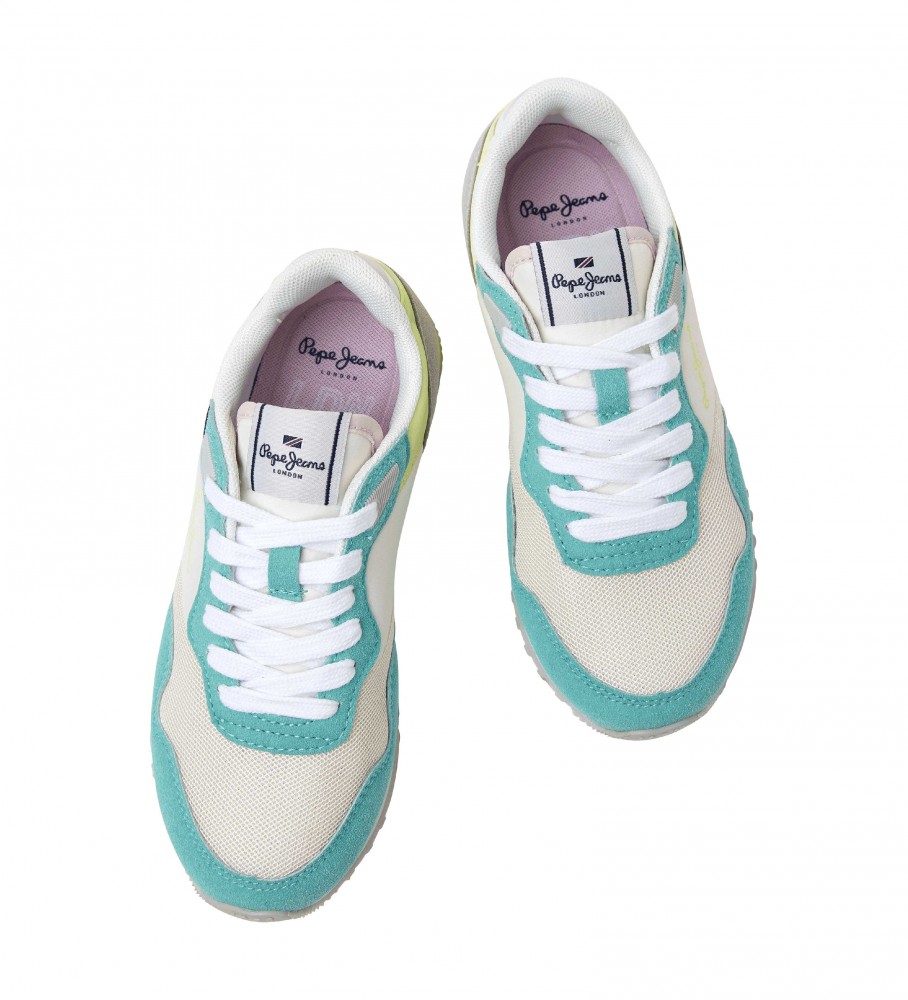 Tênis Pepe Jeans London Basic, azul e branco
