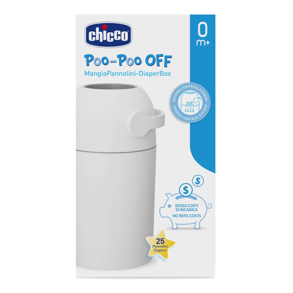 Chicco Windeleimer Odour Off Weiss
