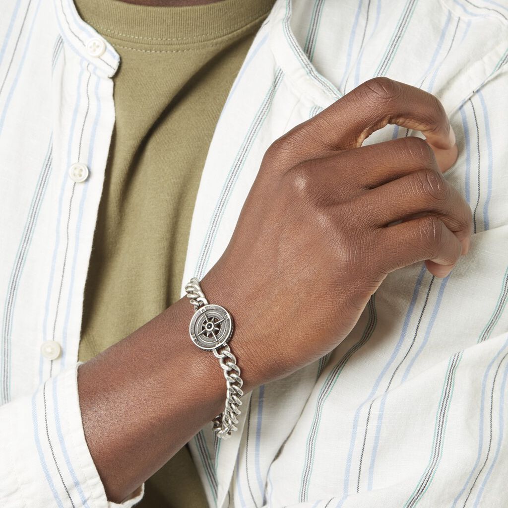 Bracelet Yoan Acier Blanc