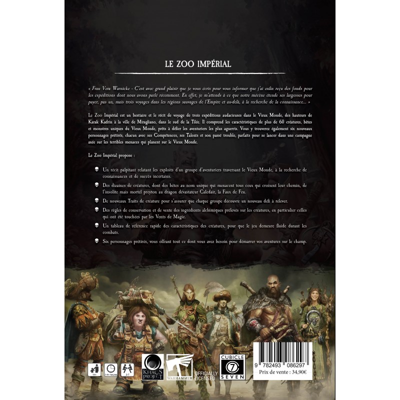 Warhammer : le Zoo Impérial