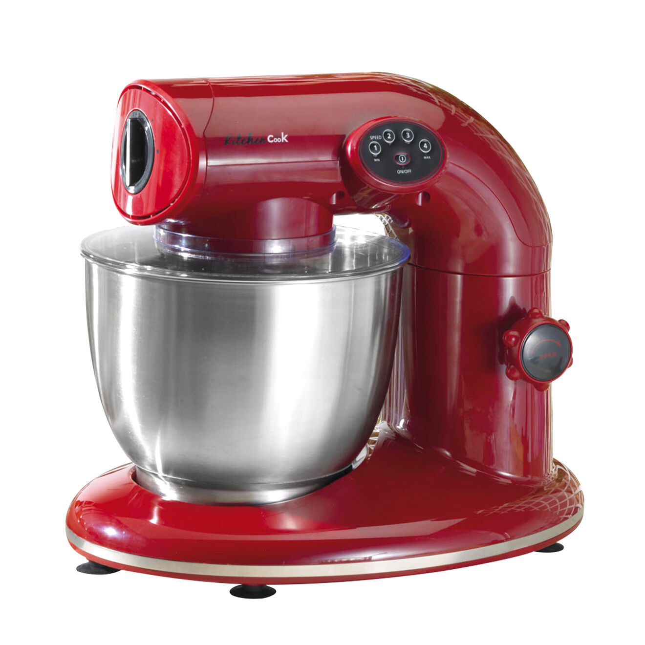 Kitchencook Robot Multifonction Ak80 rouge - 5L