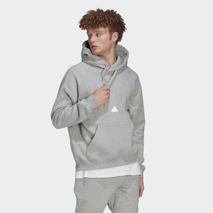 adidas Sweat à Capuche Fleece - Gris