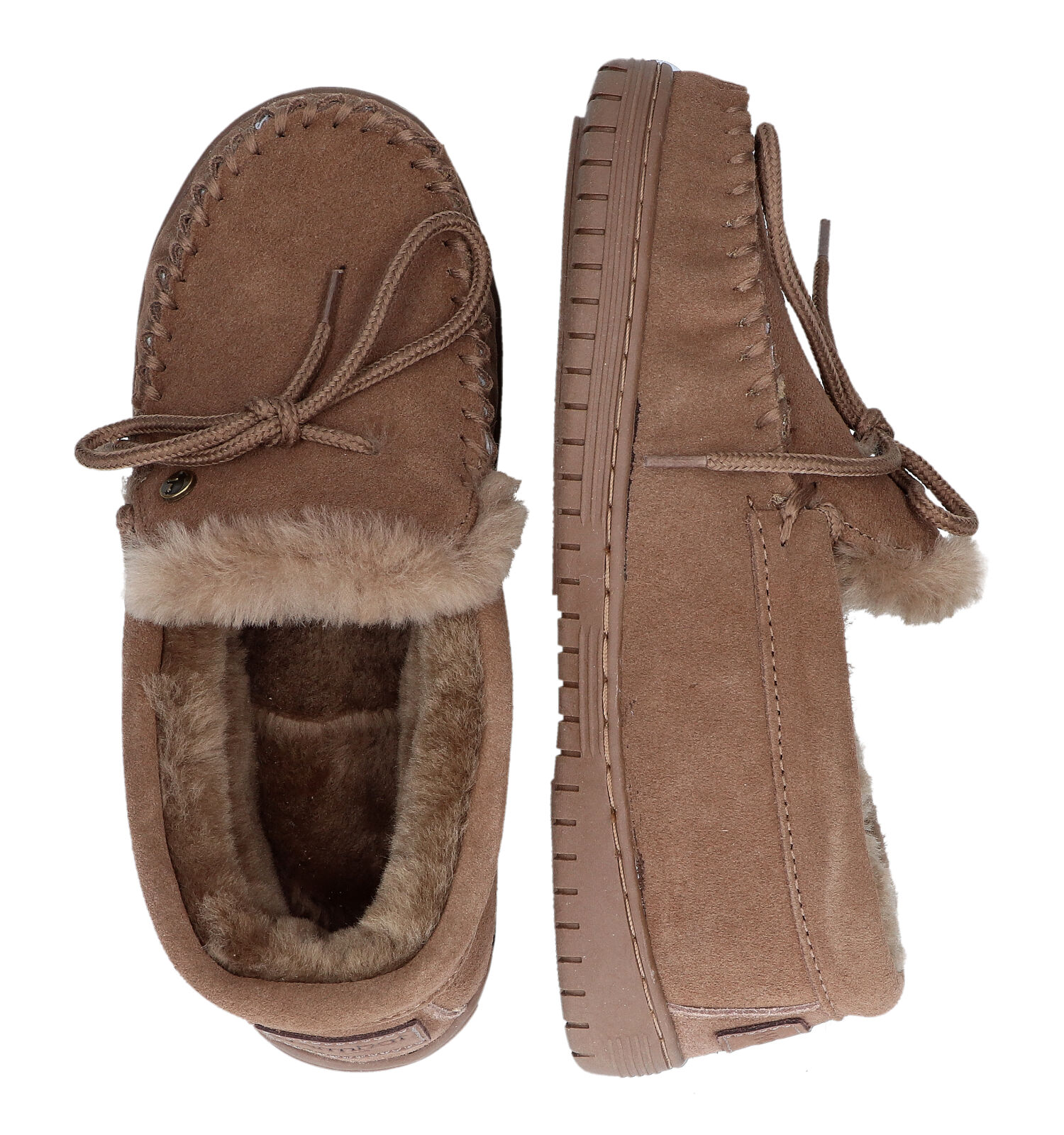 Pantoffels bruin