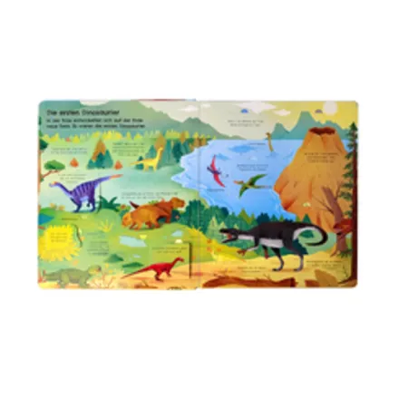 DK Verlag Aufgeklappt und viel entdeckt! Bei den Dinosauriern