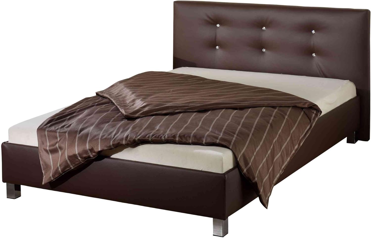 225990-4130 Polsterbett Moldau 160 x 200 cm, Kunstleder