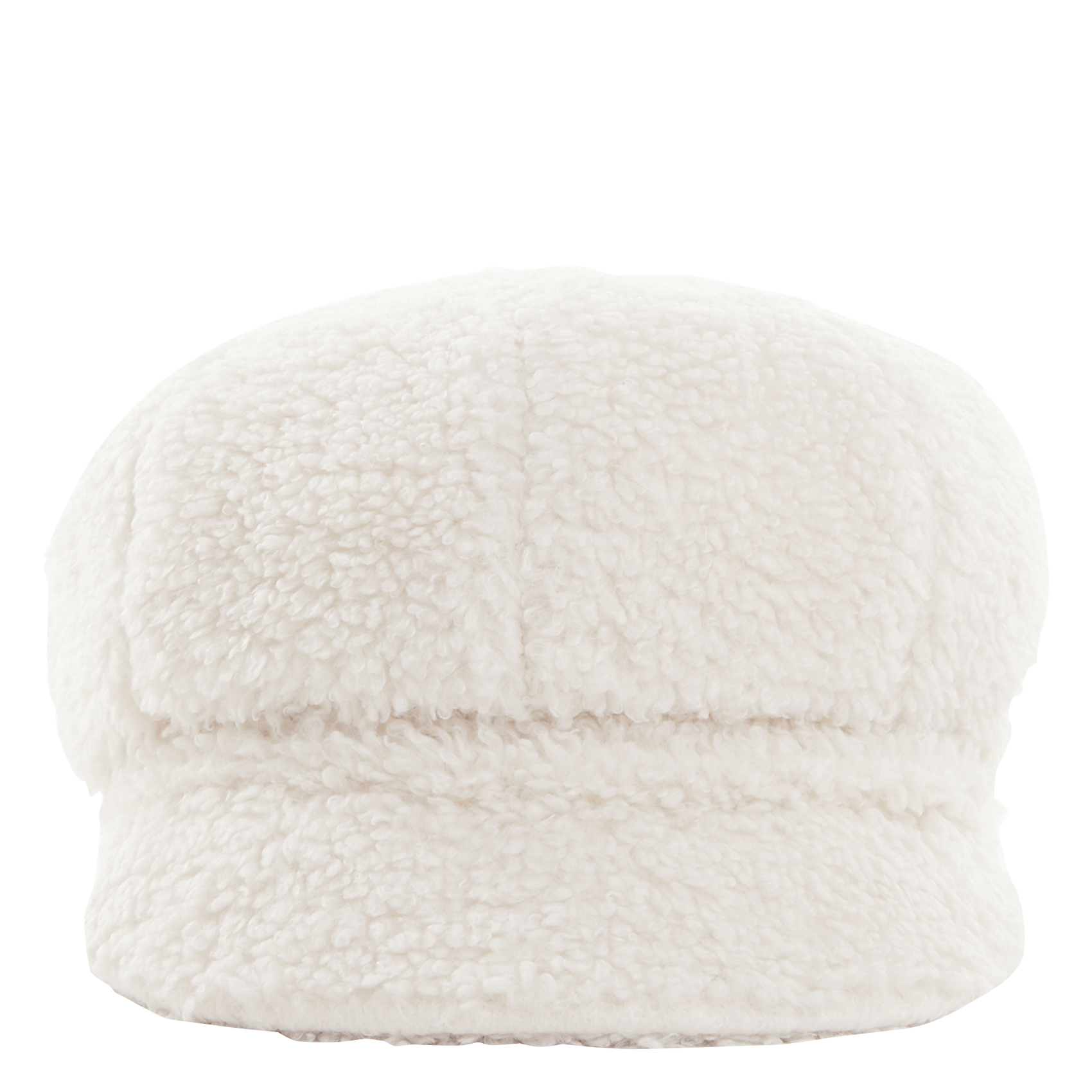 Casquette aspect moutonné| Blanc