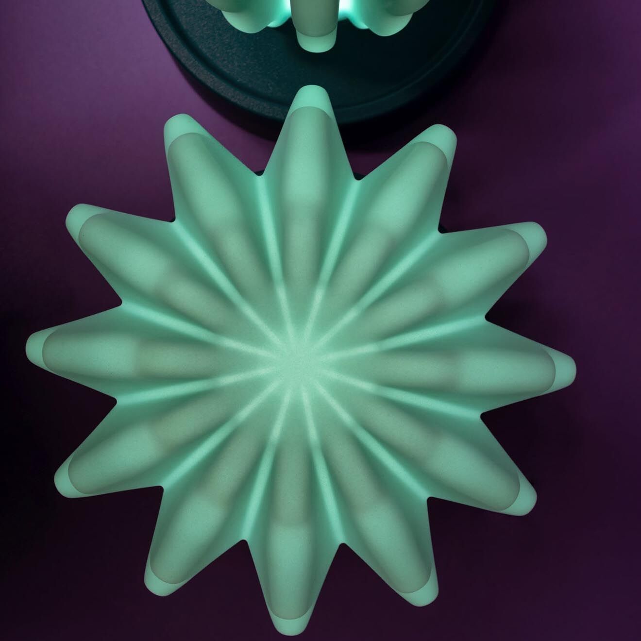 Serralunga Grand cactus lumineux Design par Alessandra Baldereschi marron - 35x38x35 cm