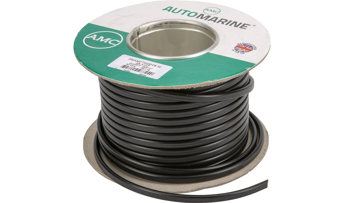 Oceanflex Marinekabel Flad 2x3.0mm2 30M