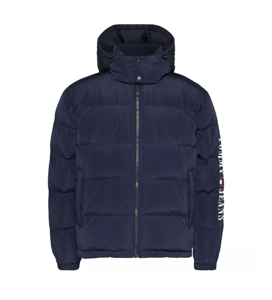 Casaco Tommy Jeans Alaska Archive Flag, Azul