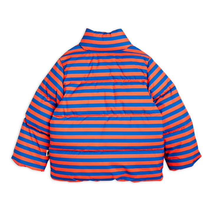 Mini Rodini Doudoune Polyester Recyclé Rayée | Bleu