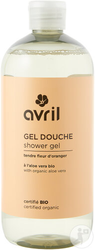 Avril Gel Douche Tendre Fleur D'Oranger Flacon 500ml