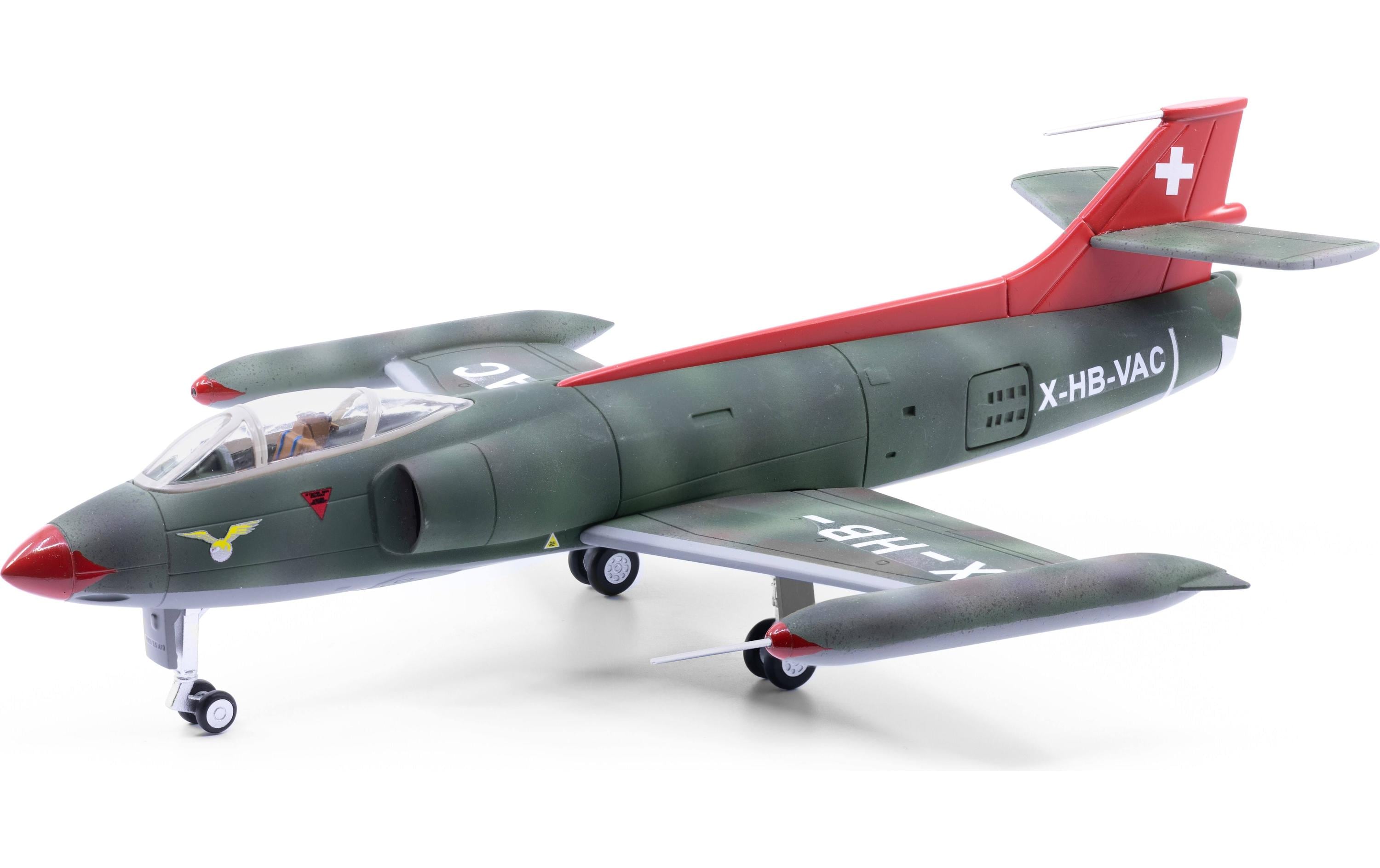 FFA P-16 Jet X-HB-VAC Camo 1:72<br>Sammlermodell des legendären Schweizer Prototypen-Kampfflugzeugs