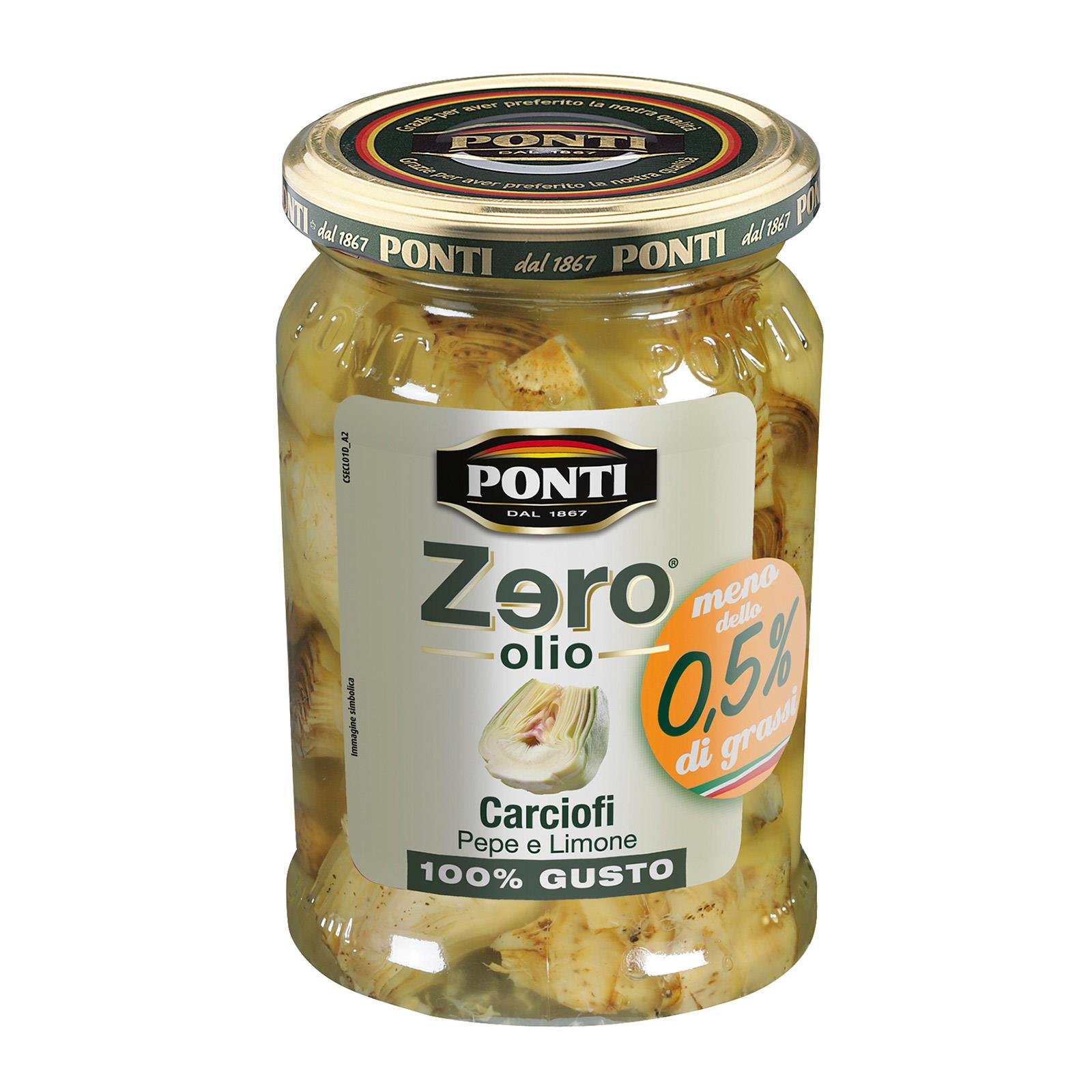 Ponti Zero Olio Artischocken