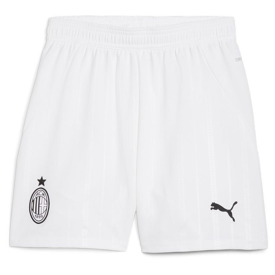 Milan AC Short Extérieur 2024/25 - Blanc Enfant