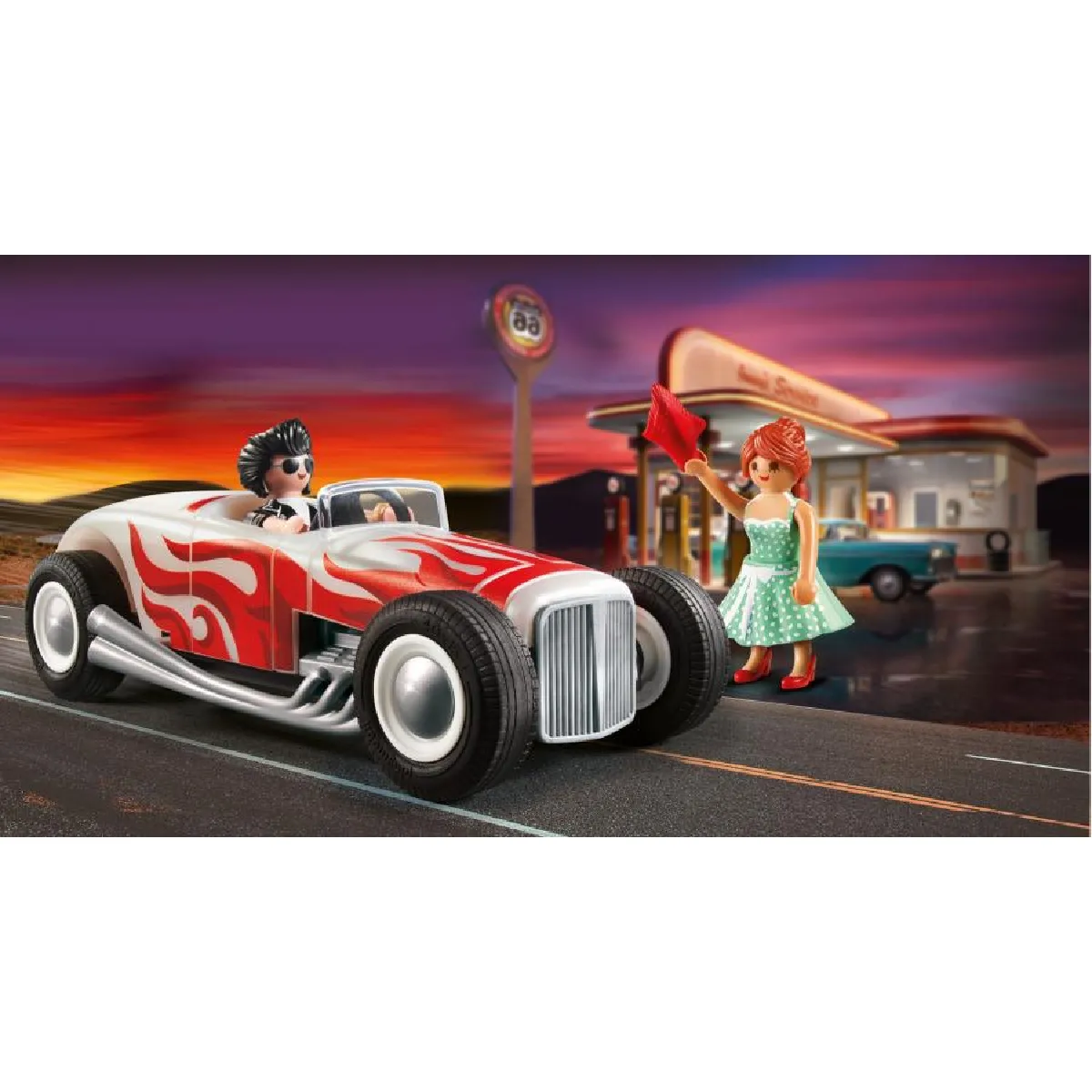 Playmobil® Playmobil 71078 - Voiture Vintage Couple