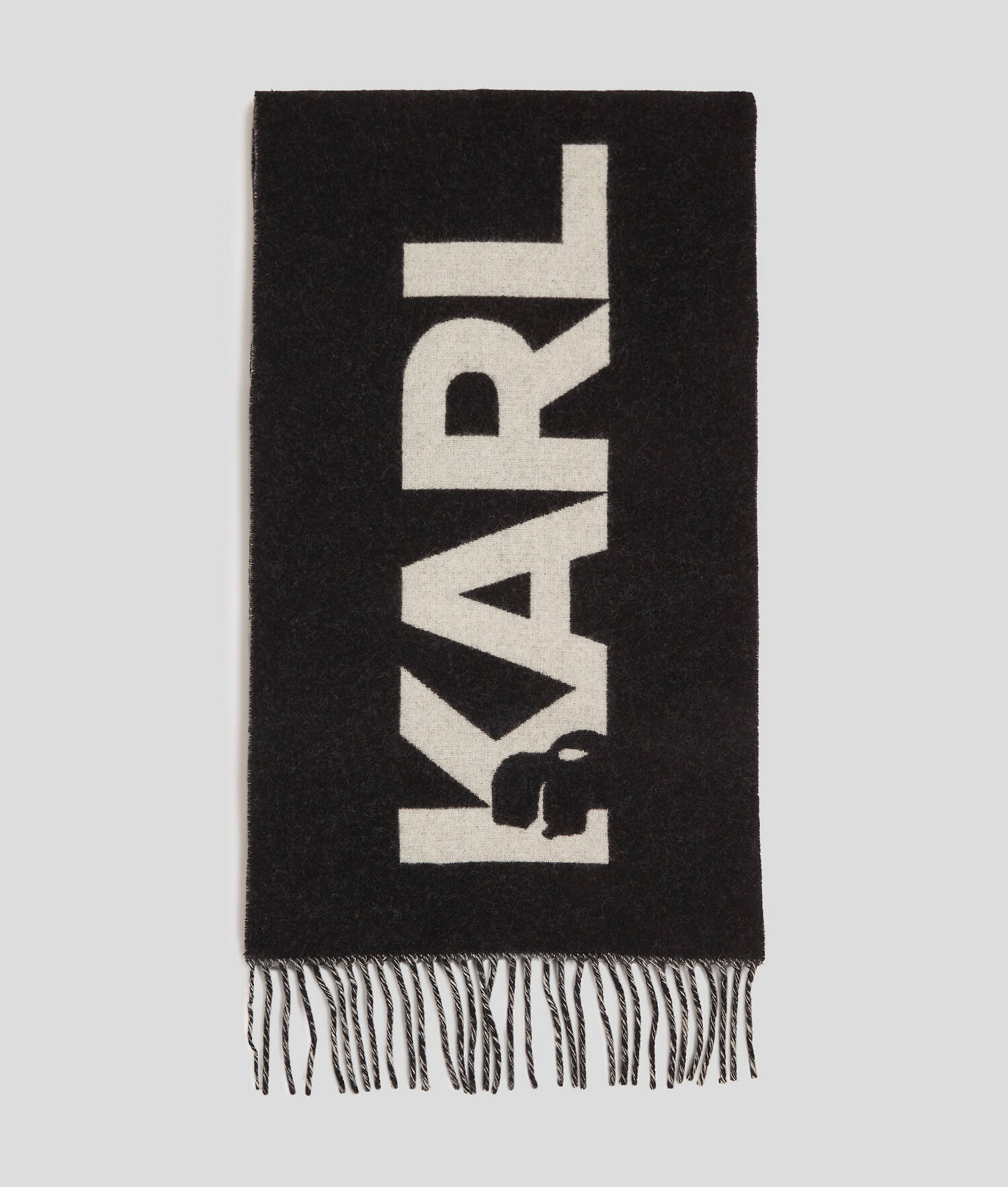 ÉCHARPE AVEC LOGO K/ESSENTIAL OVERSIZE