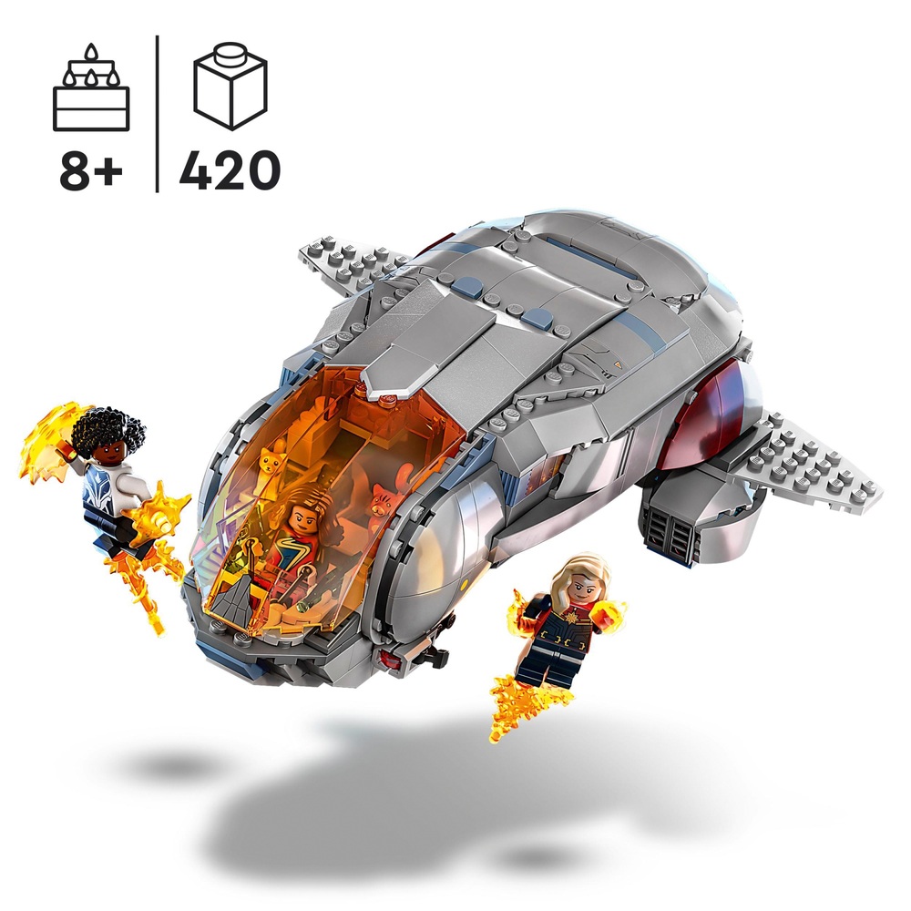 LEGO Marvel 76232 Das Hoopty-Raumschiff-Set