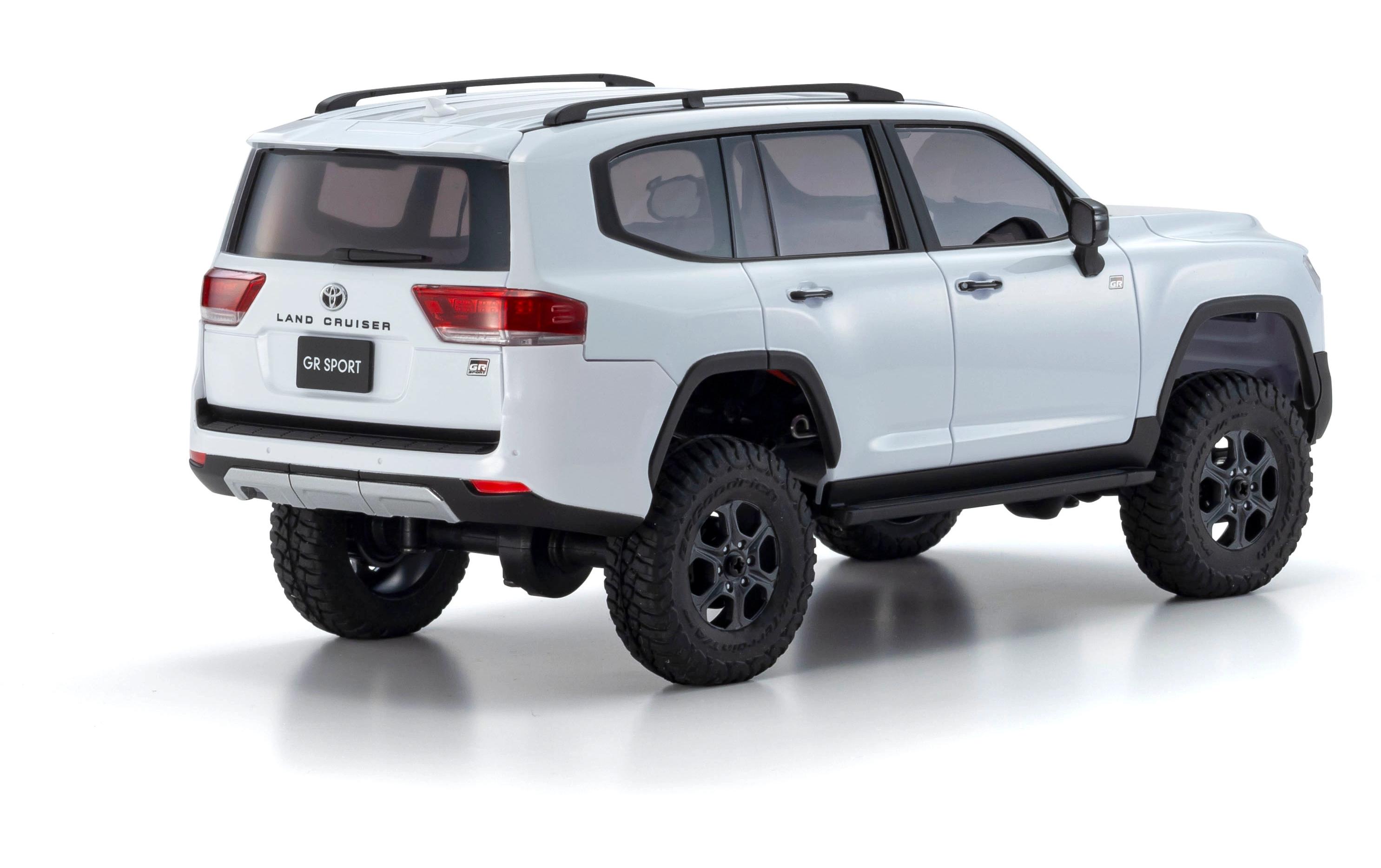 Scale Crawler Land Cruiser GR Sports Weiss, 1:18<br>Mini-Z 4 x 4 Crawler mit MX-01 Chassis in Readyset
