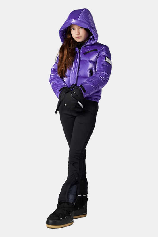 SuperRebel  SuperRebel  Spicy Girls Metallic Hooded Ski Jacket, Extra Clos Ski-Jas Junior