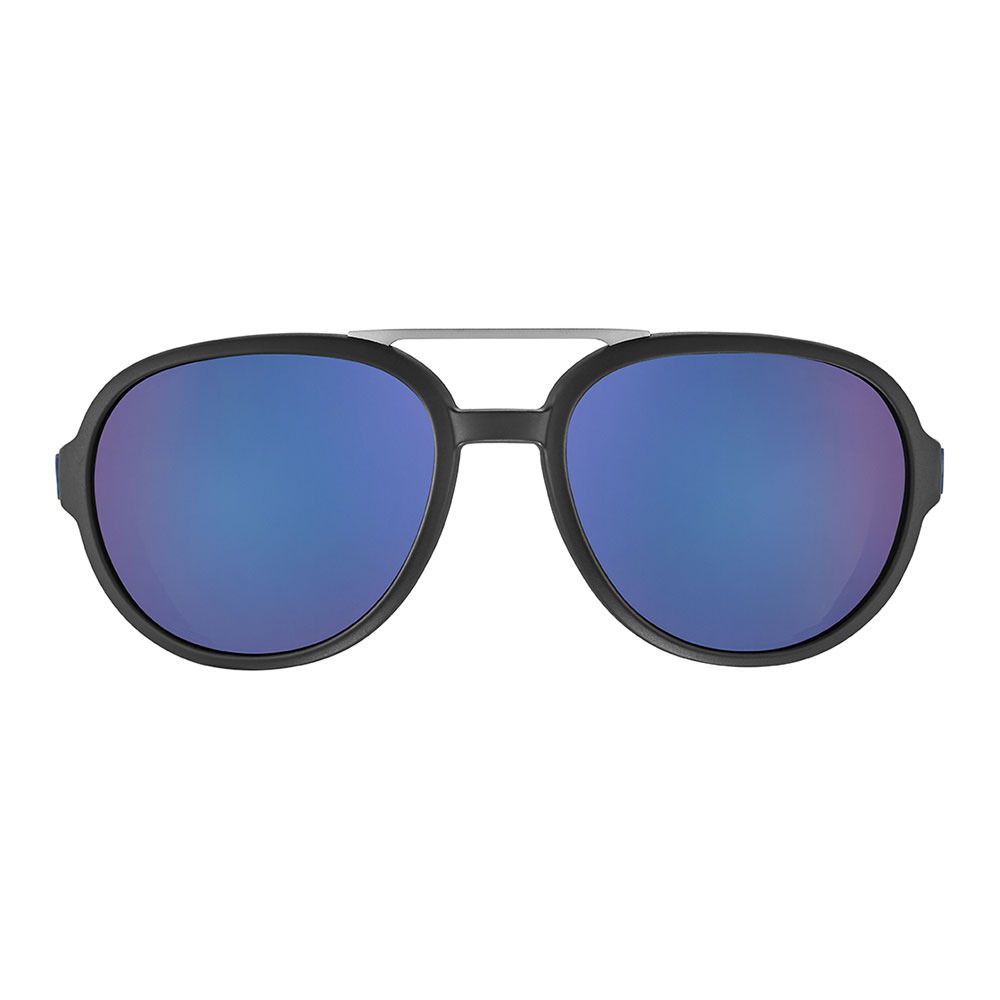Cebe SUMMIT - Lunettes ski black blue matte/peak grey blue ar
