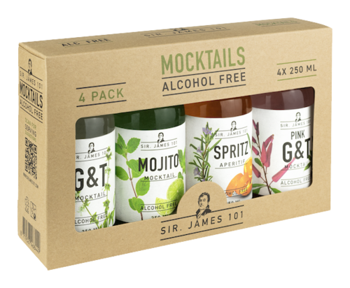 Sir James 101 Mocktails Cadeauverpakking