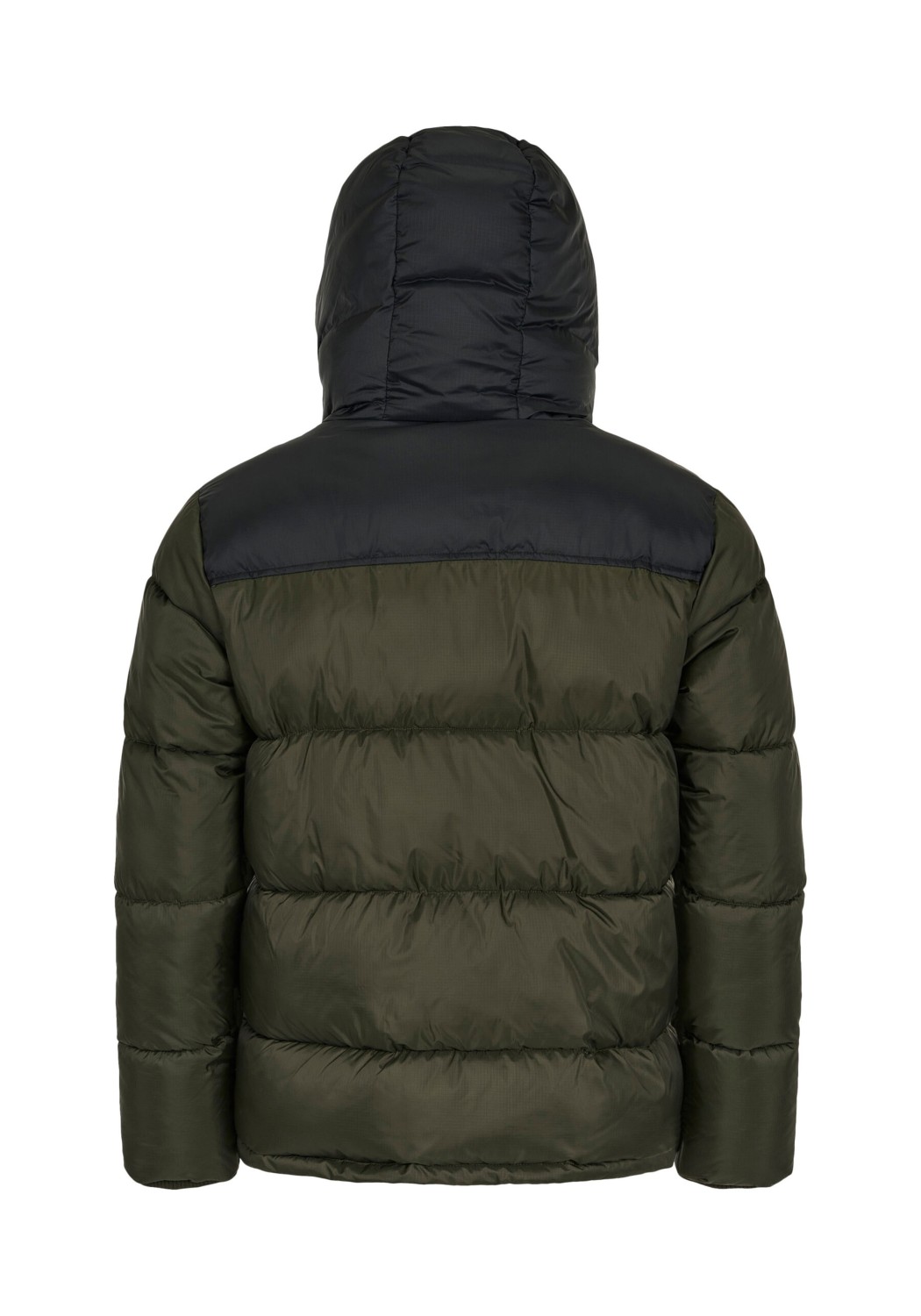 Knowledge Cotton Apparel Pufferjacke Thermore™ Puffer Color Blocked Jacket Thermo Active™ Forrest Night