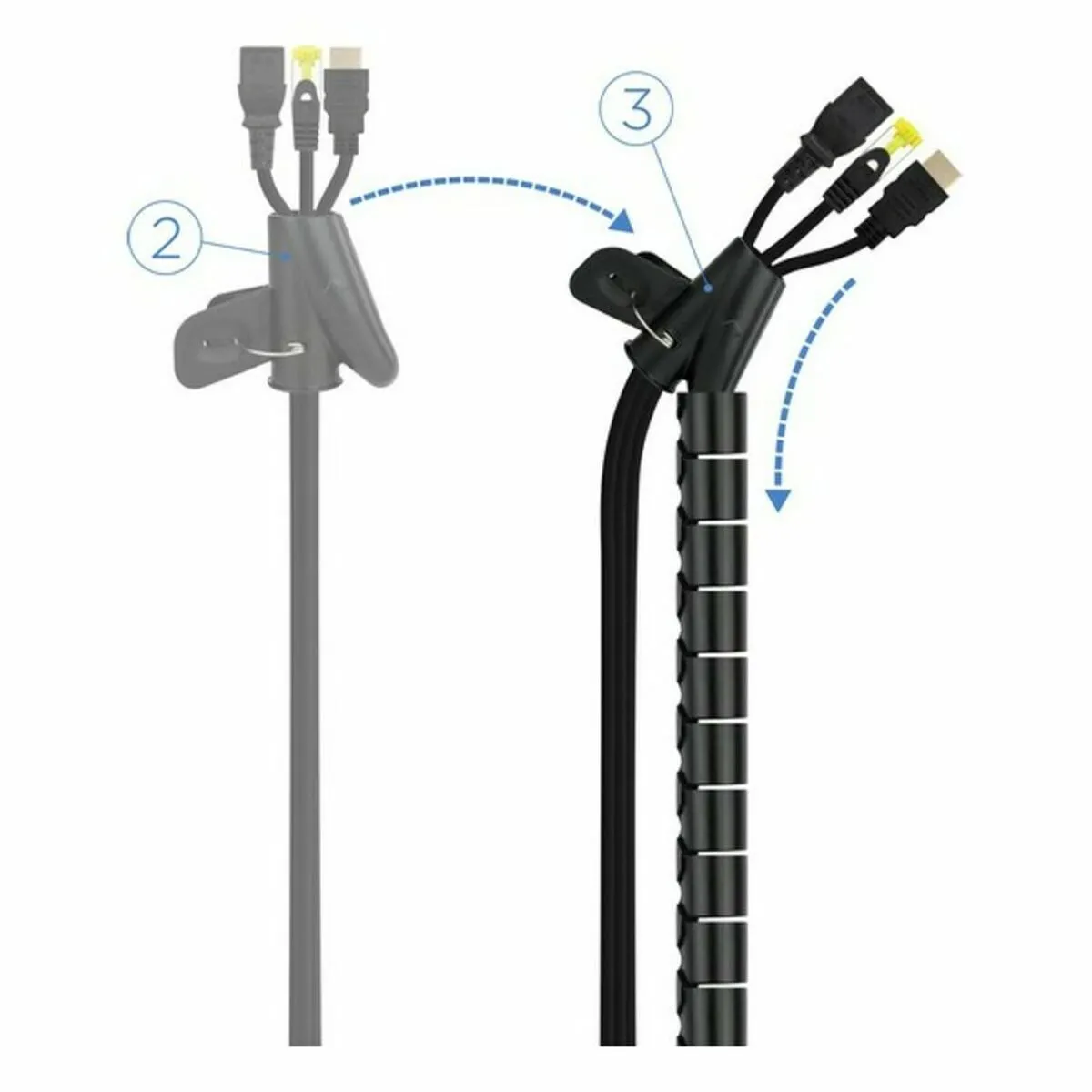 Nanocable 10.36.0001-BK Noir