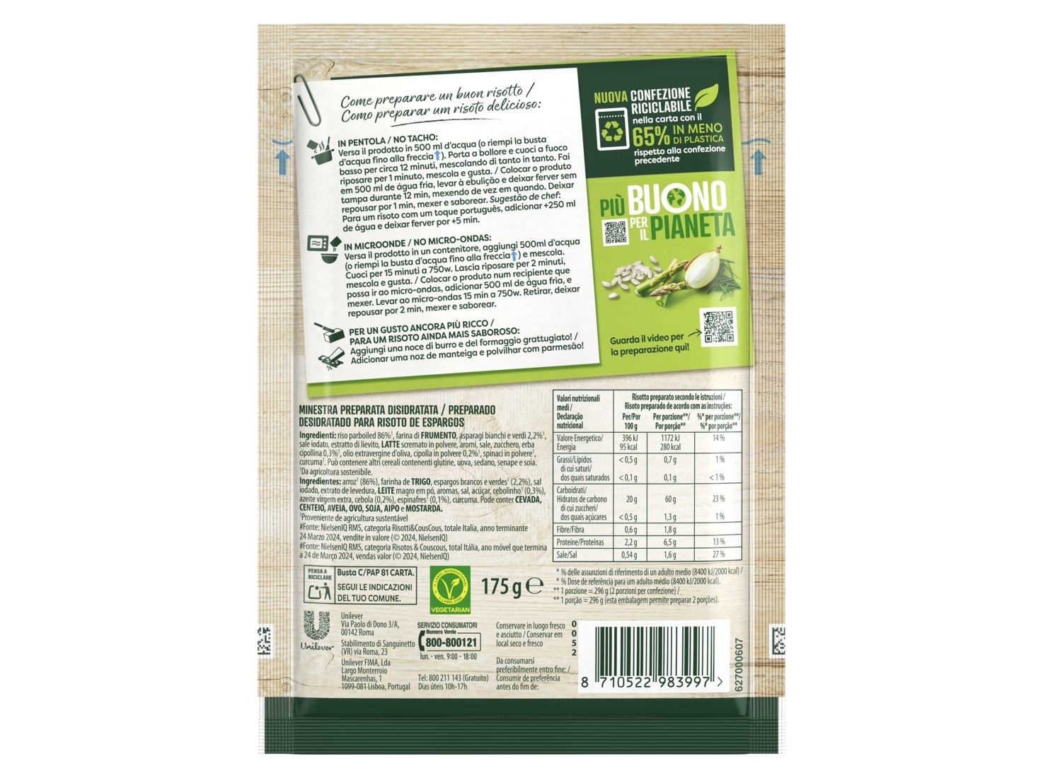RISOTO ESPARGOS KNORR 175GR