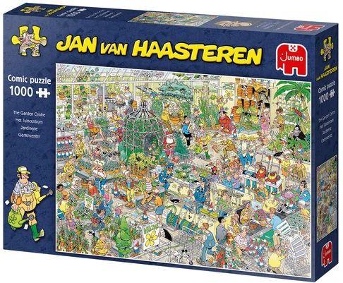 Jan van Haasteren - Het Tuincentrum - Legpuzzel - 1000 Stukjes - Gerecycled Karton