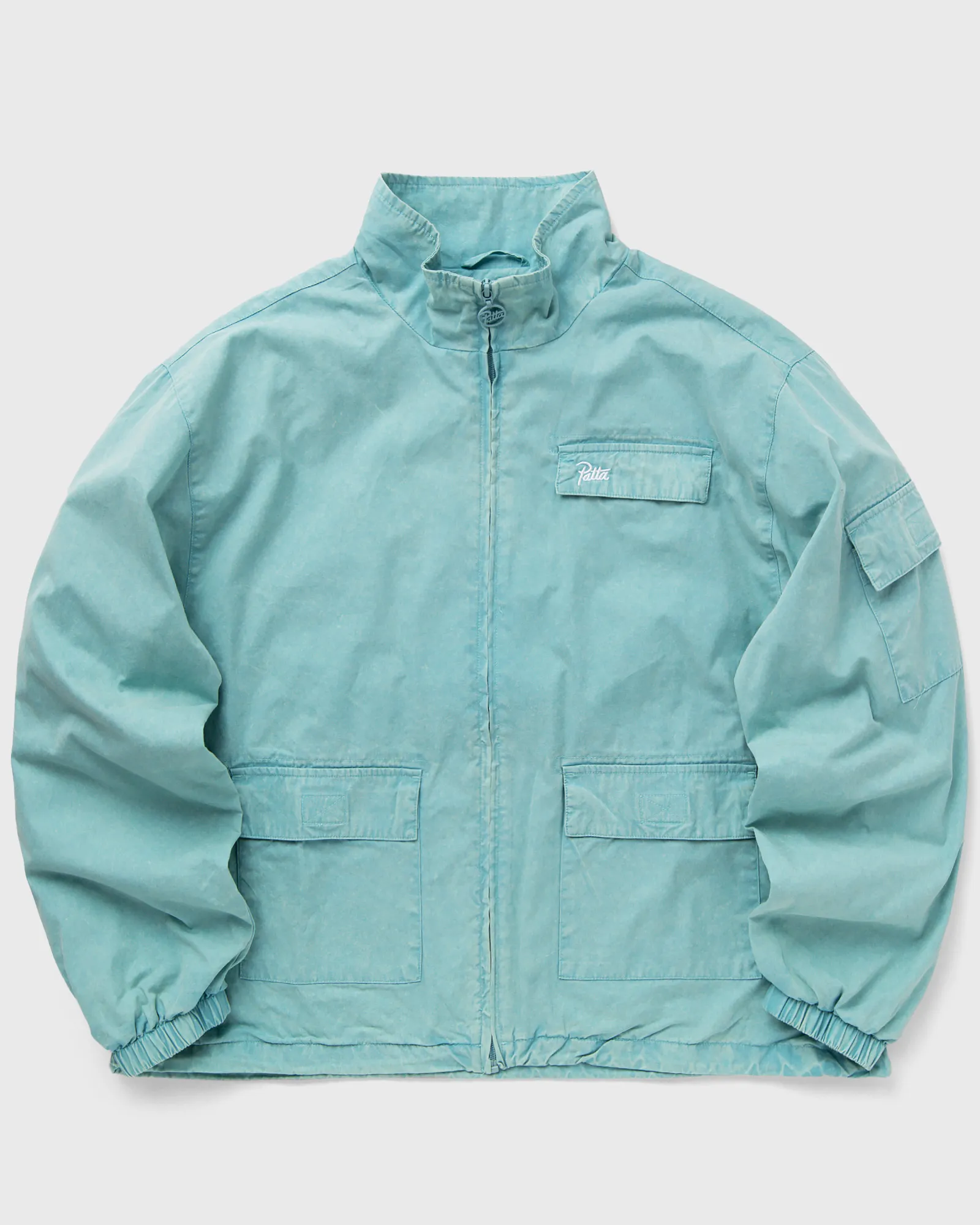 PATTA Acid Washed Track Jacket