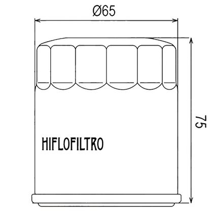 Filtre à huile HifloFiltro HF156 Type origine